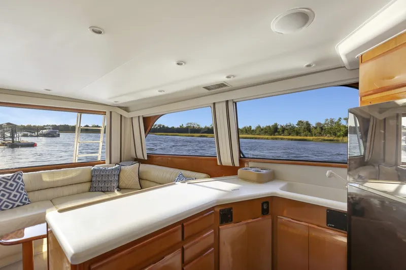 Slide: The Image of Viking 5- Lady S - Interior Galley 2001 Viking 50 Convertible Lady S - 7654980