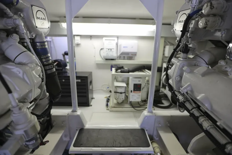 Slide: The Image of Viking 5- Lady S - Engine Room 2001 Viking 50 Convertible Lady S - 7654997