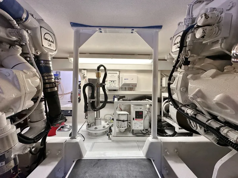 Slide: The Image of Viking 5- Lady S - Engine Room 2001 Viking 50 Convertible Lady S - 7654993