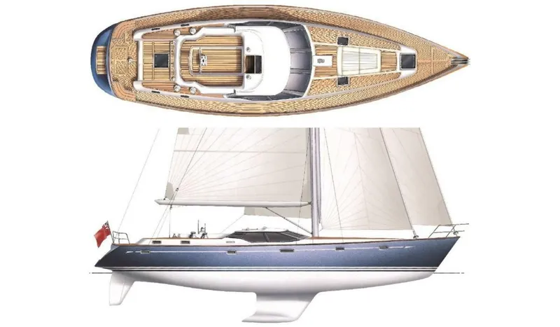 Slide: The Image of Oyster 56 Deck Saloon 2008 - 6536741