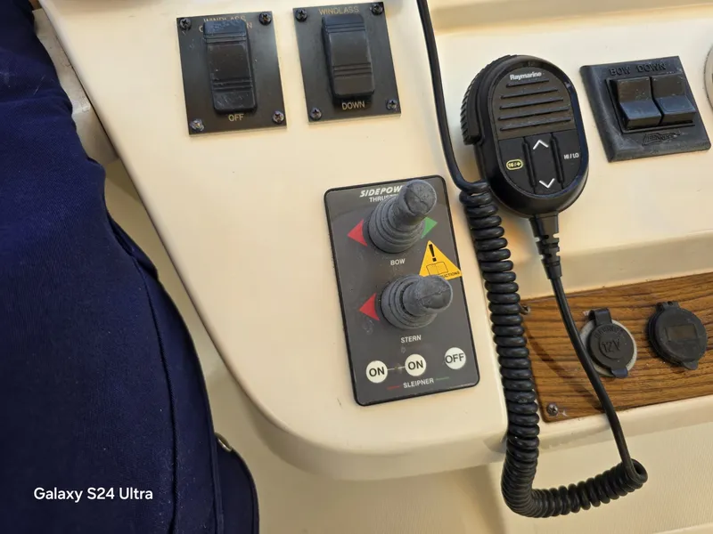 Slide: The Image of Fly Bridge Thruster Controls - 6037482