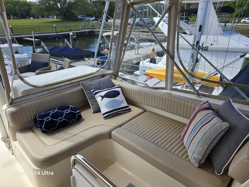 Slide: The Image of Sol Mate Fly Bridge seating port - 6037455