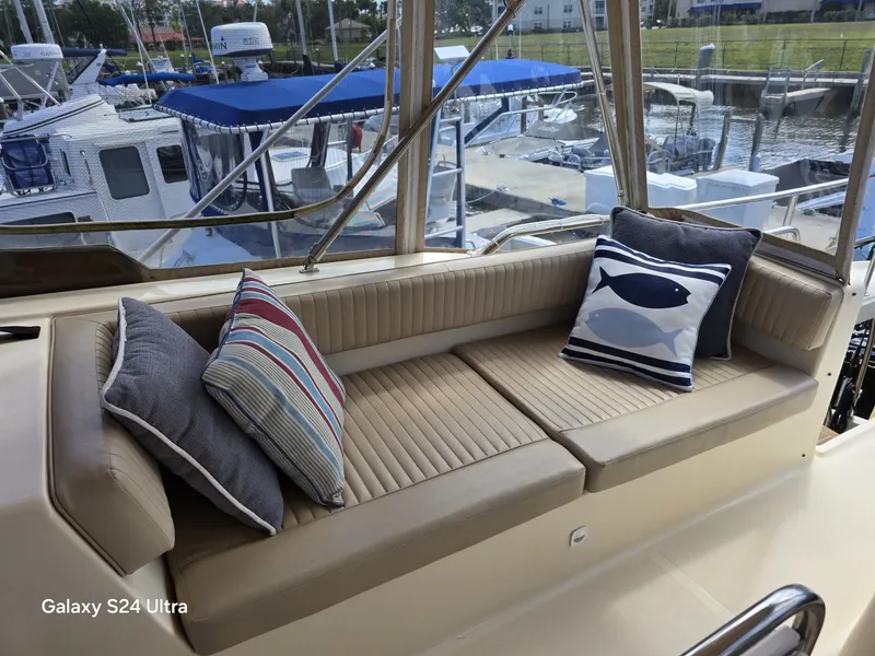 Slide: The Image of Sol Mate Fly Bridge Seating - 6037478