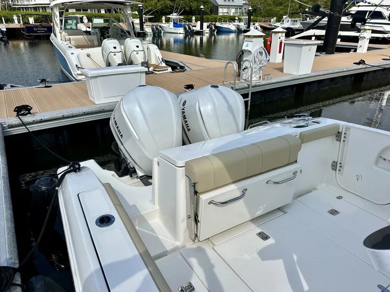 Slide: The Image of PURSUIT 28 S288 - Transom  2019 Pursuit S288 Center Console - 6037247