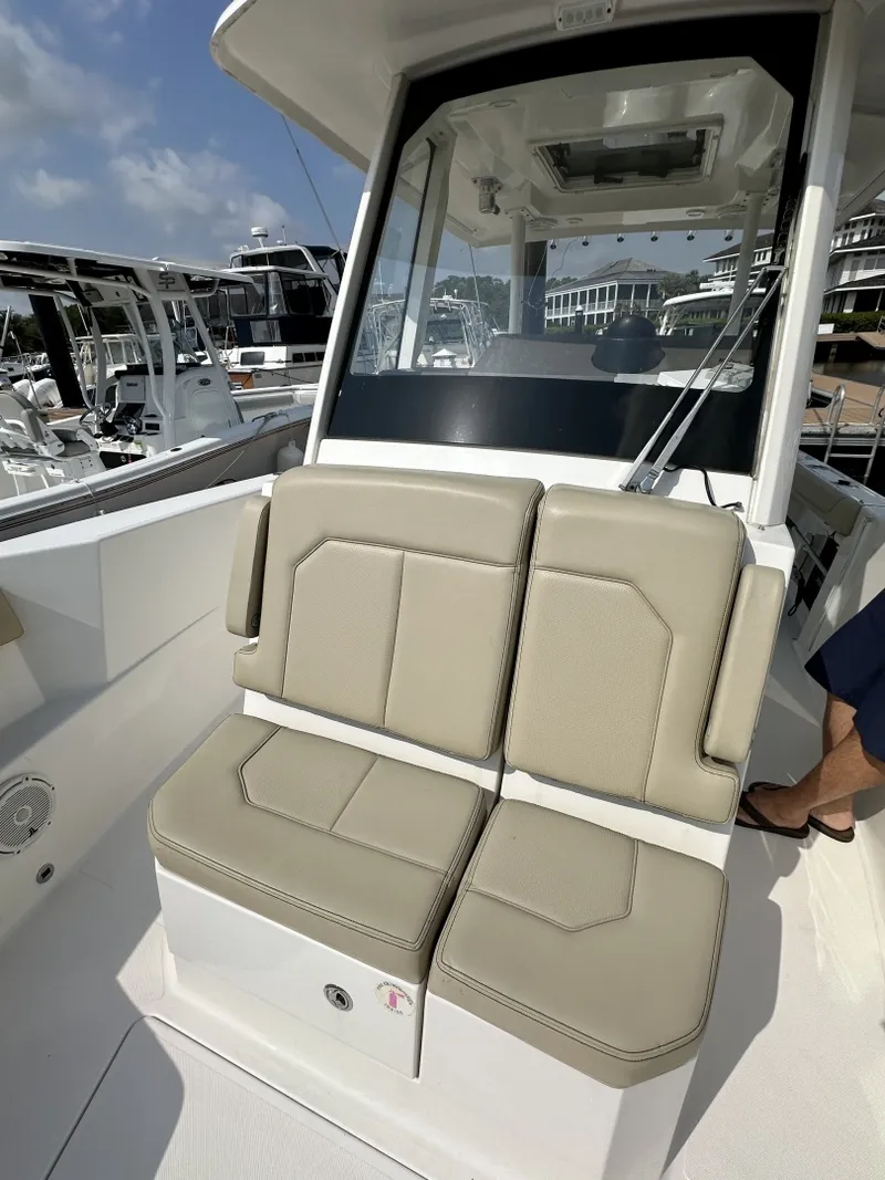 Slide: The Image of PURSUIT 28 S288 - Exterior Bow Seating 2019 Pursuit S288 Center Console - 6037086