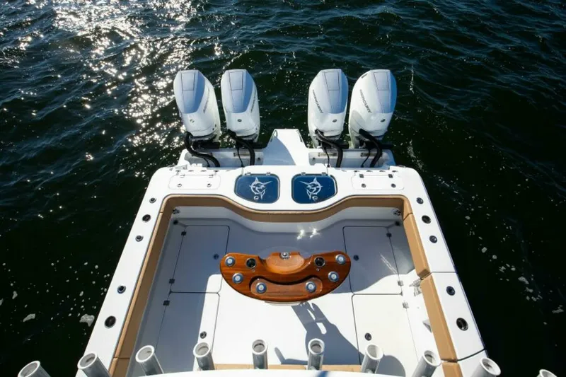 Slide: The Image of Tower view of Cockpit 2025 Freeman 43 Center Console - 7832163