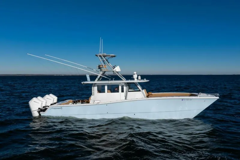Slide: The Image of Starboard Profile 2025 Freeman 43 Center Console - 6040129