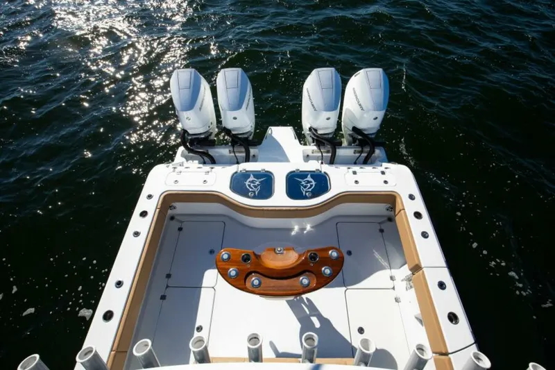 Slide: The Image of Tower view of Cockpit 2025 Freeman 43 Center Console - 6040147