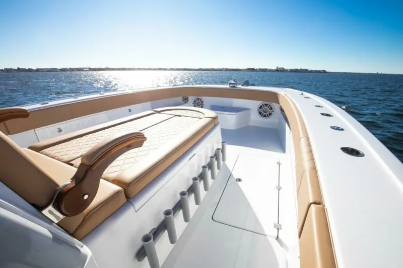 Slide: The Image of Starboard Forward Seating 2025 Freeman 43 Center Console - 6040150