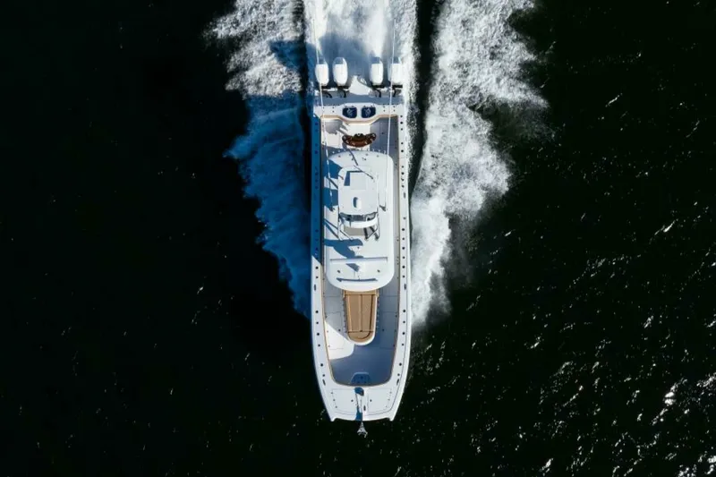Slide: The Image of Aerial Profile 2025 Freeman 43 Center Console - 7832175