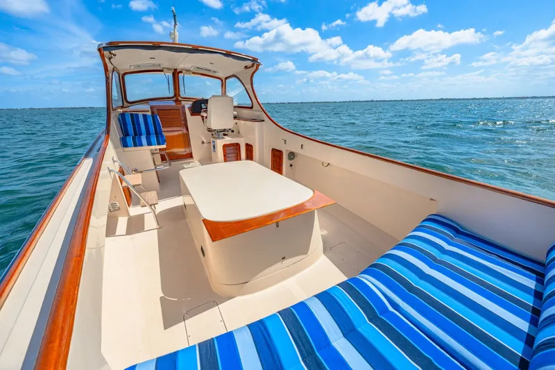 Slide: The Image of 1998 36 Hinckley Picnic Boat Exterior - 6041637