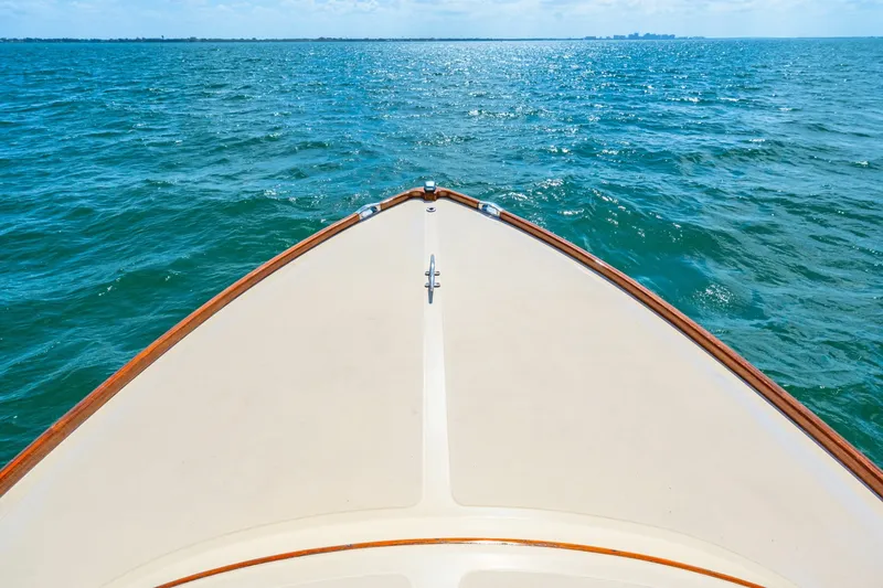 Slide: The Image of 1998 36 Hinckley Picnic Boat Bow - 6041675