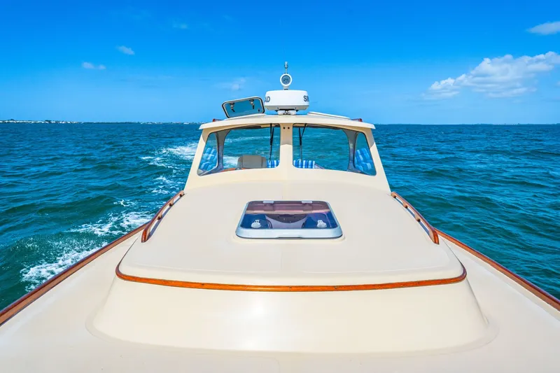 Slide: The Image of 1998 36 Hinckley Picnic Boat Bow - 6041676