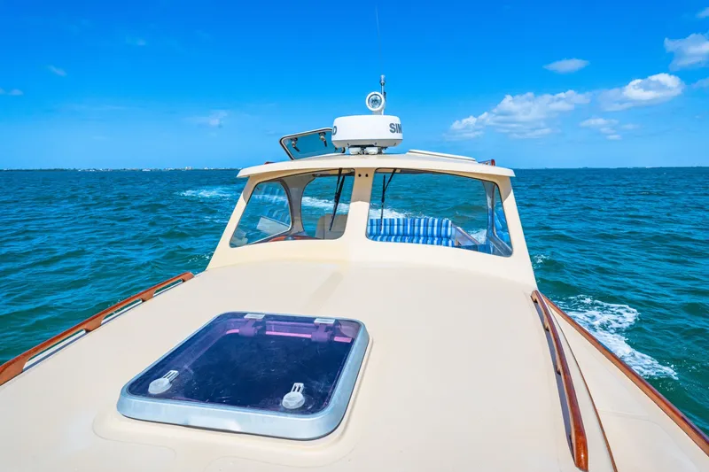 Slide: The Image of 1998 36 Hinckley Picnic Boat Bow - 6041677