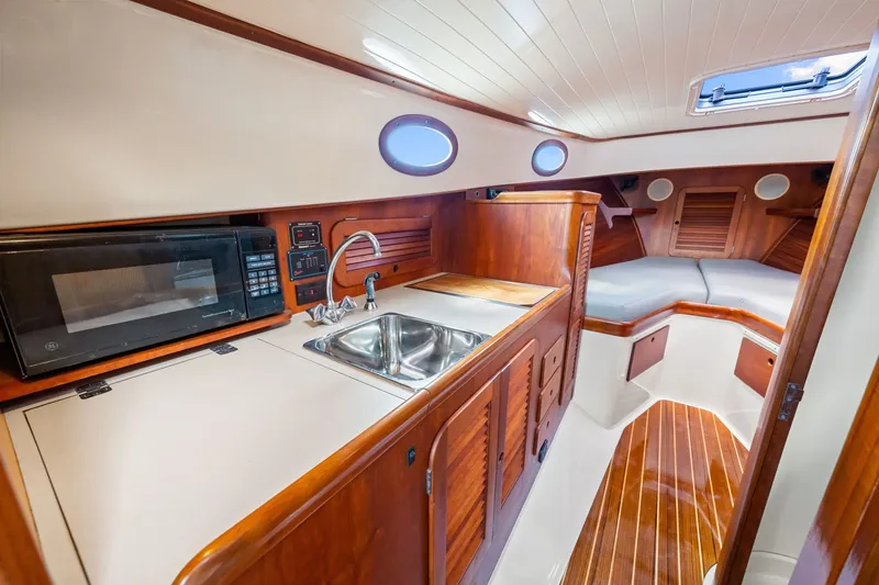 Slide: The Image of 1998 36 Hinckley Picnic Boat Galley - 6041618