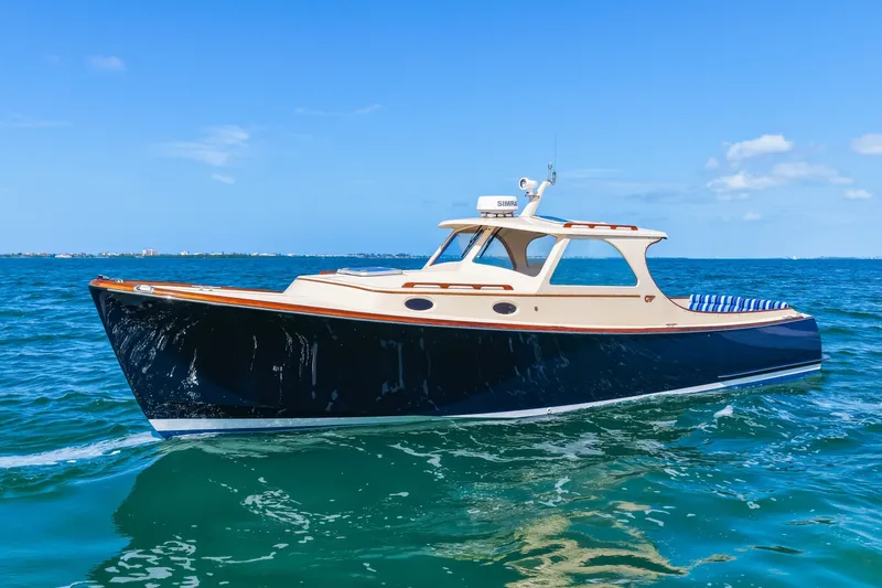 Slide: The Image of 1998 36 Hinckley Picnic Boat Port - 6041682