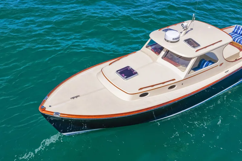 Slide: The Image of 1998 36 Hinckley Picnic Boat Port - 6041684