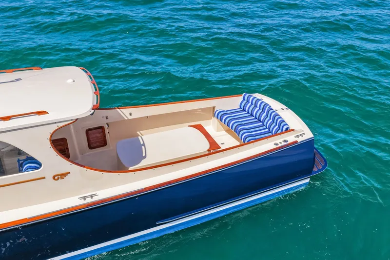 Slide: The Image of 1998 36 Hinckley Picnic Boat Port - 6041686