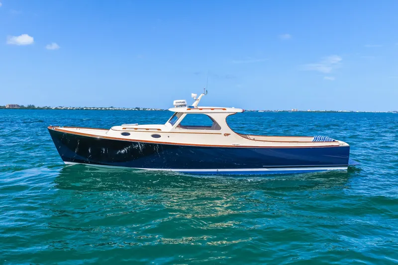 Slide: The Image of 1998 36 Hinckley Picnic Boat Port - 6041687