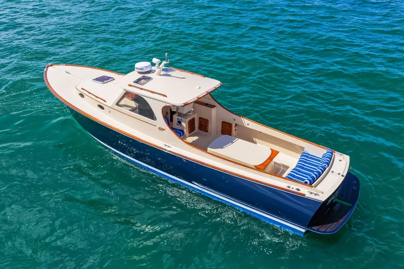 Slide: The Image of 1998 36 Hinckley Picnic Boat Port - 6041691