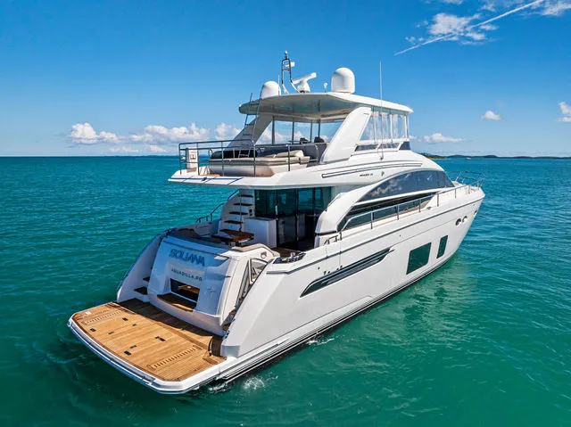 Slide: The Image of Princess 68 Flybridge 2017 - 99