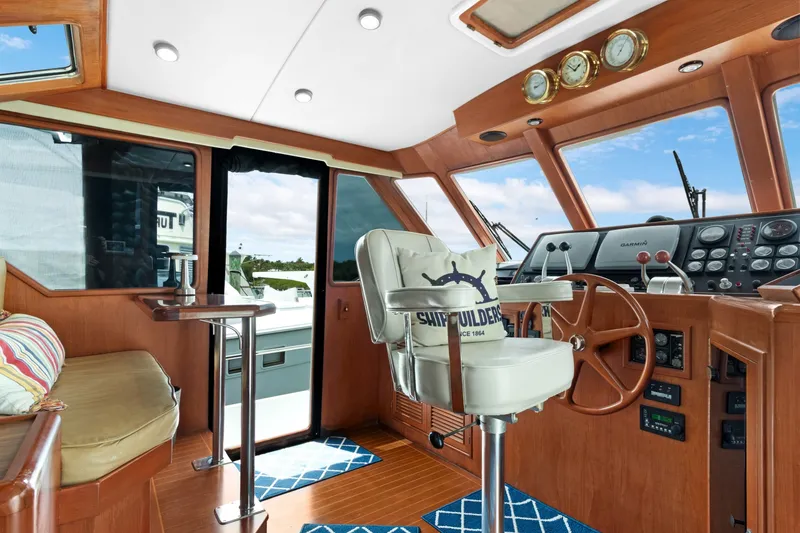 Slide: The Image of Pilothouse Helm Chair And Electrical Panel - 6062828