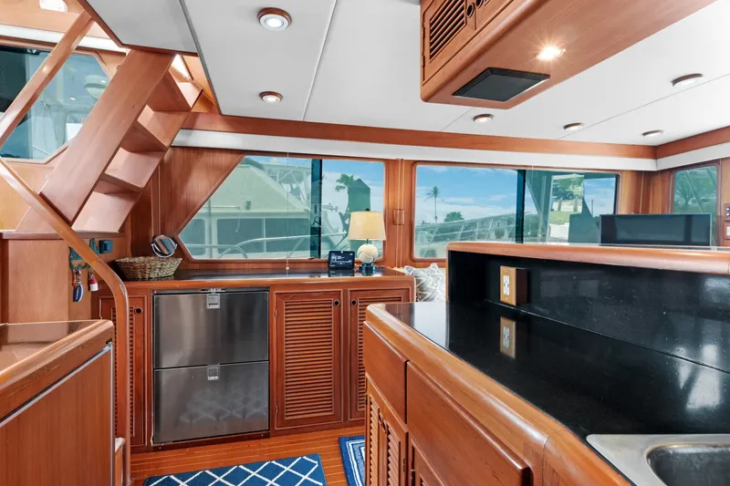 Slide: The Image of Galley Countertop And Drawer Refrigeration In Console Across - 6062834
