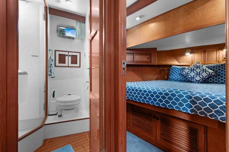 Slide: The Image of Guest Head Open To Companionway - 6062845