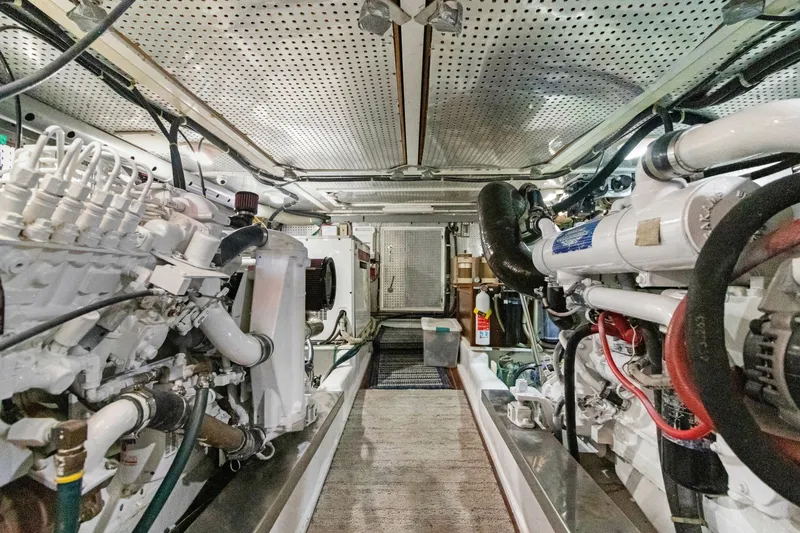 Slide: The Image of Engine Room Looking Aft - 6062847