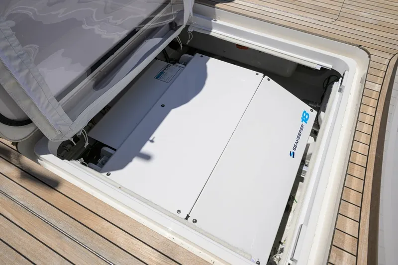 Slide: The Image of Viking 54 - Dog House - Cockpit, Seakeeper 2024 Viking 54 Convertible - Dog - 7084251