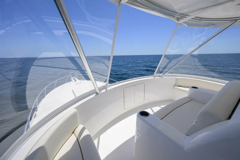 Slide: The Image of Viking 54 - Dog House - Flybridge - Flybridge, Forward Seating 2024 Viking 54 Convertible - Dog - 7084245