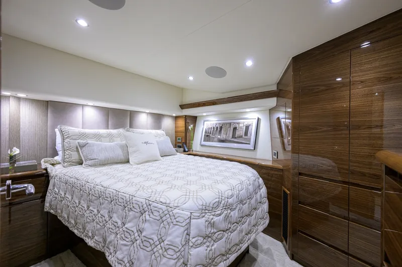 Slide: The Image of Viking 54 - Dog House - Master Stateroom 2024 Viking 54 Convertible - Dog House - 6053613
