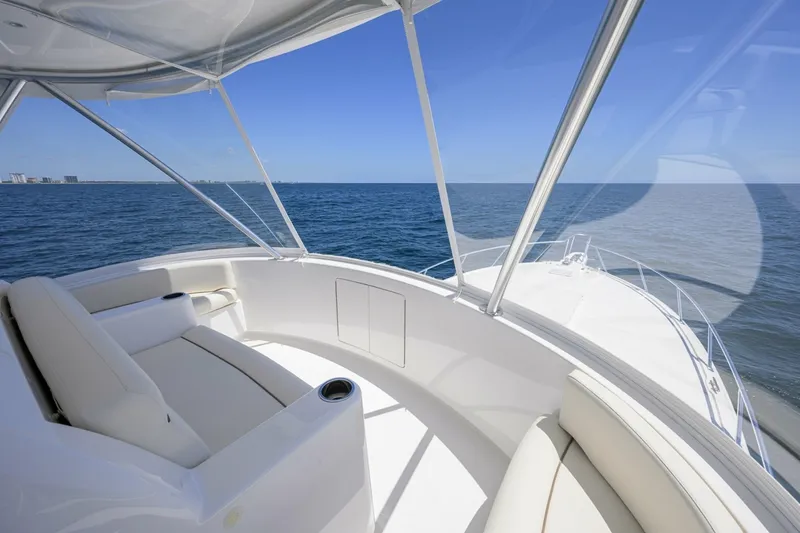 Slide: The Image of Viking 54 - Dog House - Flybridge - Flybridge, Forward Seating 2024 Viking 54 Convertible - Dog - 7084242