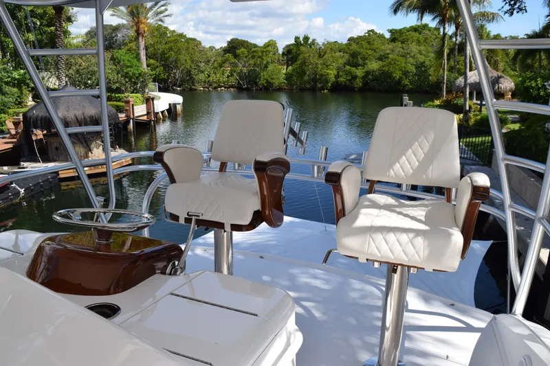 Slide: The Image of Viking 54 - Dog House - Flybridge - Helm Seats 2024 Viking 54 Convertible - Dog  - 6070638