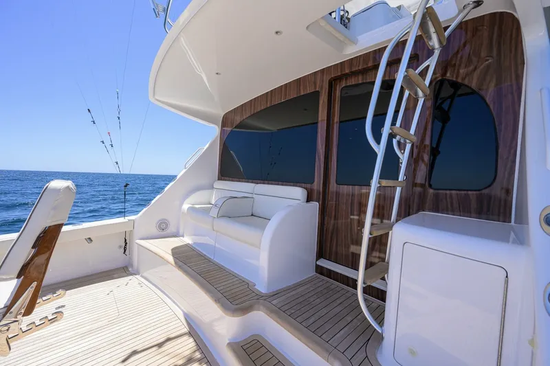 Slide: The Image of Viking 54 - Dog House - Cockpit 2024 Viking 54 Convertible - Dog - 7084250