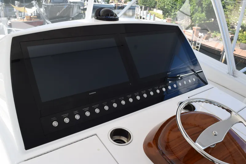 Slide: The Image of Viking 54 - Dog House - Flybridge Electronics 2024 Viking 54 Convertible - Dog  - 6070637
