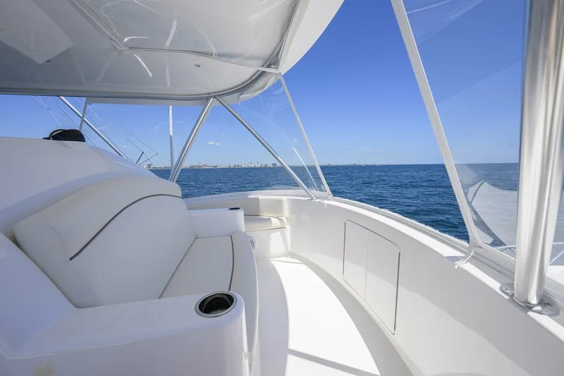 Slide: The Image of Viking 54 - Dog House - Flybridge - Flybridge, Forward Seating 2024 Viking 54 Convertible - Dog - 7084243