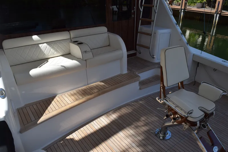 Slide: The Image of Viking 54 - Dog House - Cockpit 2024 Viking 54 Convertible - Dog  - 6070632