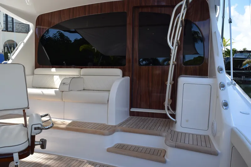 Slide: The Image of Viking 54 - Dog House - Cockpit 2024 Viking 54 Convertible - Dog  - 6070643