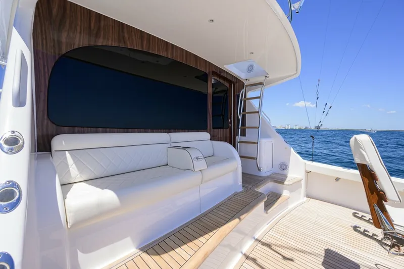Slide: The Image of Viking 54 - Dog House - Cockpit 2024 Viking 54 Convertible - Dog - 7084249