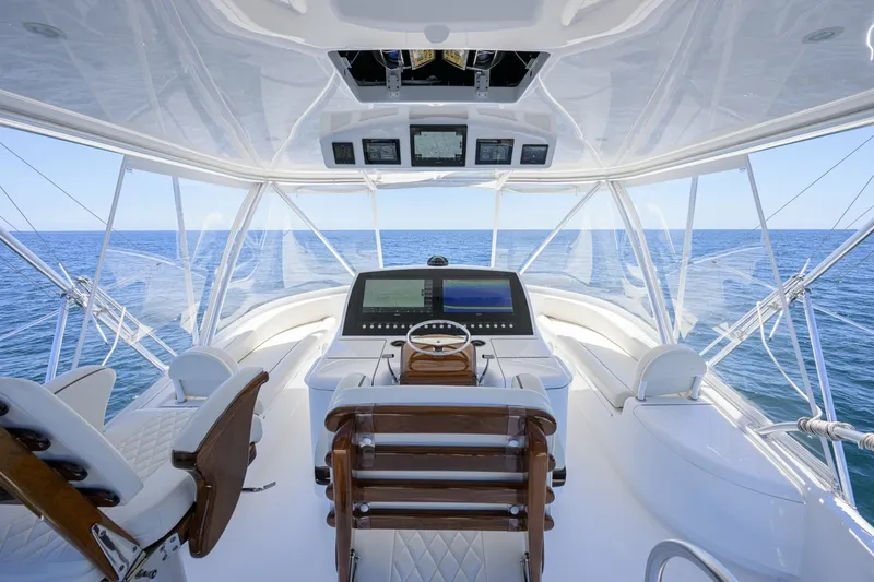 Slide: The Image of Viking 54 - Dog House - Flybridge - Helm Seats and Electronics 2024 Viking 54 Convertible - Dog - 7084235