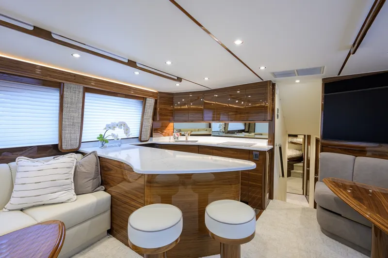 Slide: The Image of Viking 54 - Dog House - Dinette 2024 Viking 54 Convertible - Dog House - 6053610