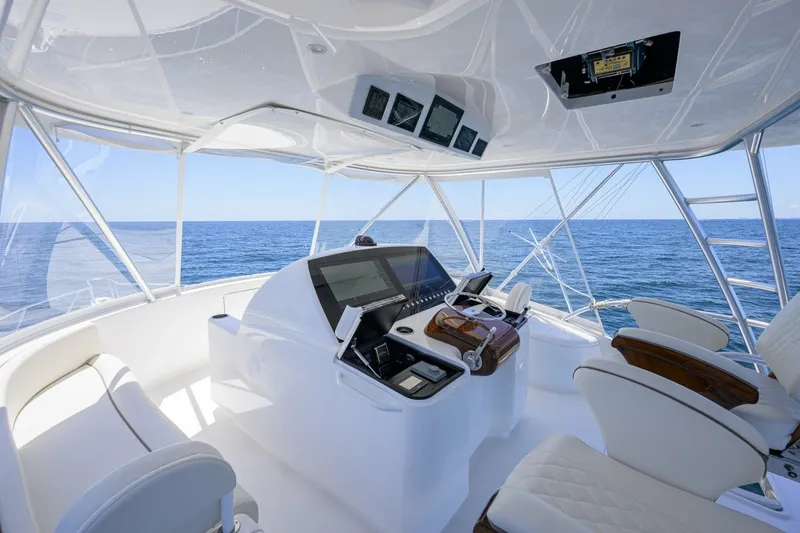 Slide: The Image of Viking 54 - Dog House - Flybridge - Helm Seats and Electronics 2024 Viking 54 Convertible - Dog - 7084237
