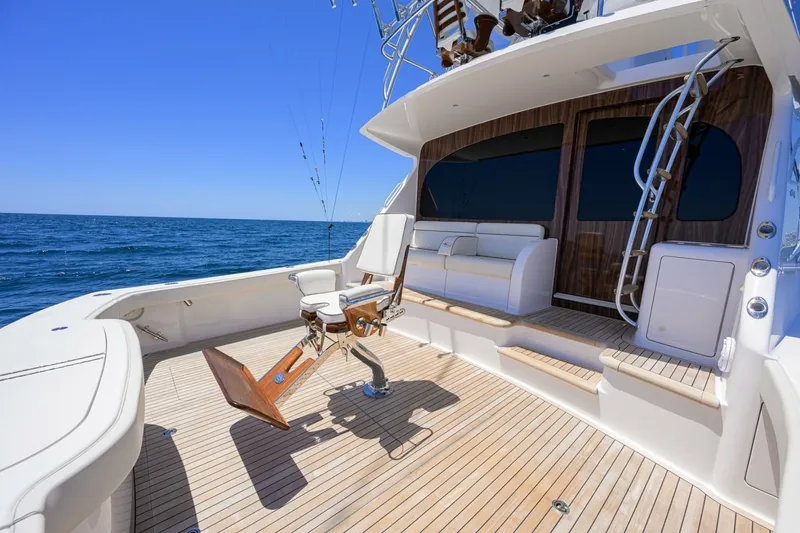 Slide: The Image of Viking 54 - Dog House - Cockpit 2024 Viking 54 Convertible - Dog - 7084246