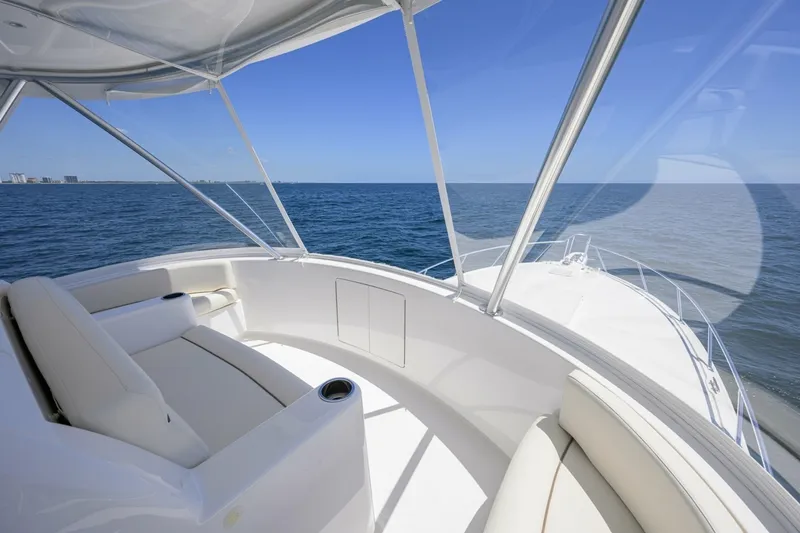 Slide: The Image of Viking 54 - Dog House - Flybridge - Flybridge, Forward Seating 2024 Viking 54 Convertible - Dog - 7683576