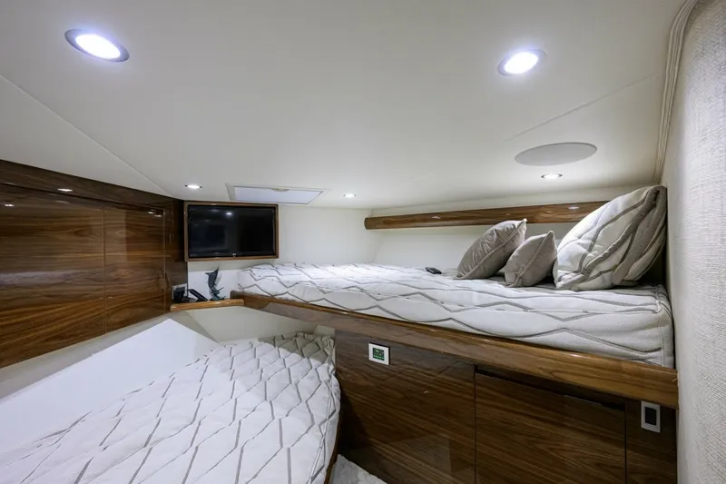 Slide: The Image of Viking 54 - Dog House - Guest Stateroom 2024 Viking 54 Convertible - Dog House - 7683561