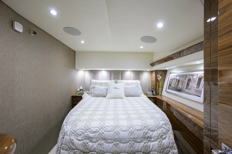 Slide: The Image of Viking 54 - Dog House - Master Stateroom 2024 Viking 54 Convertible - Dog House - 7084218