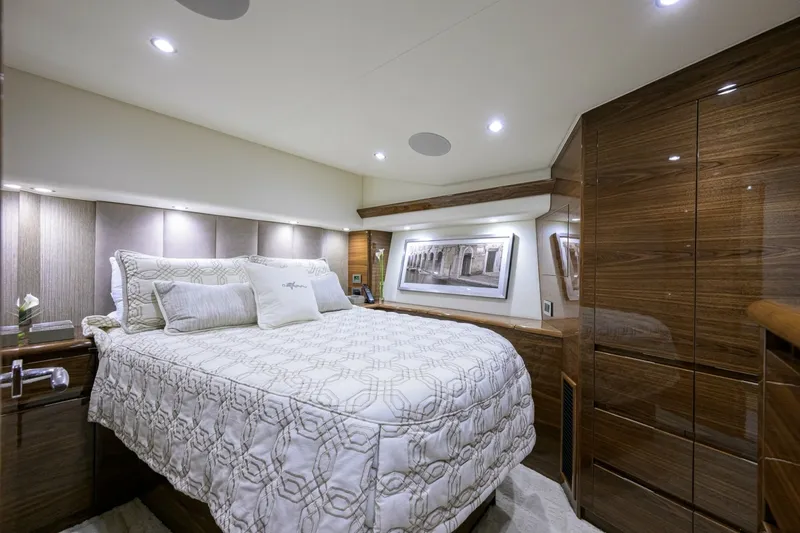 Slide: The Image of Viking 54 - Dog House - Master Stateroom 2024 Viking 54 Convertible - Dog House - 7683551