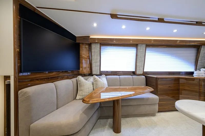 Slide: The Image of Viking 54 - Dog House - Dinette 2024 Viking 54 Convertible - Dog House - 7084213