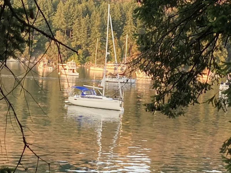 The Image of 2021 Bavaria Cruiser 34 at anchor - 6050672